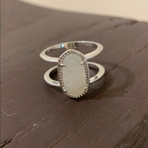 KENDRA SCOTT Elyse Silver Ring